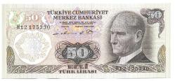 50 Lira 6.Emisyon 1.Tertip H12 175330 (wb0228)