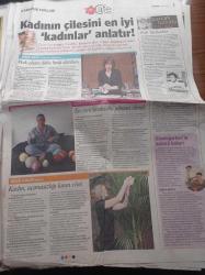Milliyet Cafe Gazetesi - 6 Mart 2008 - Sadettin Saran İle Hülya Avşar Liseli Aşıklar Gibi El Ele - Hande Subaşı Fiziğiyle Dikkat Çekiyor - Deniz Akkaya Kırmızı Halı Diyetiyle Zayıfladı - Süreyya Yalçın Efsanesi Geri Döndü - 8 Mart Dünya Kadınlar Günü - Oyuncu Binnur Kaya Cinsiyet Ancak Mesleği Olmayana Avantaj Sağlar
