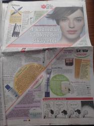 Milliyet Cafe Gazetesi - 6 Mart 2008 - Sadettin Saran İle Hülya Avşar Liseli Aşıklar Gibi El Ele - Hande Subaşı Fiziğiyle Dikkat Çekiyor - Deniz Akkaya Kırmızı Halı Diyetiyle Zayıfladı - Süreyya Yalçın Efsanesi Geri Döndü - 8 Mart Dünya Kadınlar Günü - Oyuncu Binnur Kaya Cinsiyet Ancak Mesleği Olmayana Avantaj Sağlar
