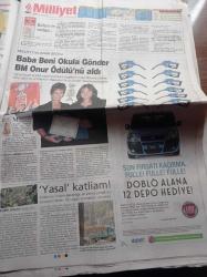 Milliyet Gazetesi - 9 Kasım 2007 - Suriye'yi Türk Basını Korkutmuş - DTP Sofya Modeli İstedi - Nurettin Demirtaş Bulgaristan'da Türk Halkının Hakları Verildi Sorun Çözüldü - Recep Tayyip Erdoğan'dan AB'ye Penaltı Mesajı - Baba Beni Okula Gönder'e Birleşmiş Milletler Ödülü - Galatasaray Üzdü - İspanya'nın Yeni Gözdesi Arthur Zico