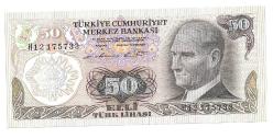 50 Lira 6.Emisyon 1.Tertip H12 175733 (wb0235)