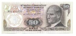 50 Lira 6.Emisyon 1.Tertip H12 175525 (wb0237)