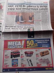 Sözcü Gazetesi - 16 Eylül 2017 - Fenerbahçe'de Mesut Özil İddiası - Ümit Özdağ AKP FETÖ İle Yıllarca İş Birliği Yapıp Beni Susturmaya Çalıştı - 113 Gündür Tutuklu Olan Arkadaşımız Gökmen Ulu İddianamemi Yazın Suçum Ne Öğreneyim - Kadir Topbaş'ın Çılgın Projesi Verimsiz Diye İptal Edildi - Kemal Kılıçdaroğlu Avukatının Gözaltına Alınmasına Sert Tepki Gösterdi - Kerem Kılıçdaroğlu Birliğine Teslim Oldu - Nuriye Gülmen Semih Özakça Eyleminde Gazetecilere Biber Gazı - Barzani Referandumu Ertele Teklifini Reddetti