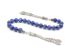 Hakiki Doğal Lapis Lazuli Taşı Zaza Tesbih