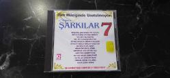 TÜRK MÜZİĞİNDE UNUTULMAYAN SÜPER ŞARKILAR-7  CD ALBÜM KONDİSYON YÜKSEK KOLEKSİYONLUK NADİR