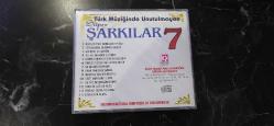 TÜRK MÜZİĞİNDE UNUTULMAYAN SÜPER ŞARKILAR-7  CD ALBÜM KONDİSYON YÜKSEK KOLEKSİYONLUK NADİR