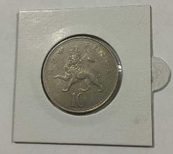 1969 ingiltere 10 new pence Temiz iyi
