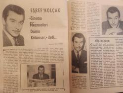 Sinema Ekspres Haftalık Ses Tiyatro ve Sinema Mecmuası Dergisi - 22 Nisan 1964 - Devlet Devrim - Aşksız Sevişenler filmi - Hayri Caner - Kızgın Delikanlı filmi - Göksel Arsoy - Türkan Şoray - Suna Pekuysal - Ahmet Tarık Tekçe - Mümtaz Ener - Hüseyin Baradan - Sami Hazinses - Gönül Yzar - Fatma Girik - Tanju Gürsu - Sadri Alışık - Ülkü Merakalın - Ayşecik Çıtı Pıtı Kız filmi - Zeynep Değirmencioğlu - Hülya Koçyiğit - Sadri Alışık - Cüneyt Arkın - Vahi Öz - Zühal Tan - Uğur Tarıman - Çolpan İlhan - Sadri Alışık - Zeki Müren - Hayri Caner - Çetin Altan - Erdal Varinli - Müşfik Kenter - Lale Oraloğlu - Abdurrahman Palay - Cilalı İbo - Sadri Alışık - Neriman Köksal - Günah Kızları filmi - Semra Sar -Cüneyt Arkın - Sevda Ferdağ - Gripin İlaç Reklamı - İzzet Günay - Semra Sar - Hülya Koçyiğit - Tanju Gürsu - Eşref Kolçak - Erdal Varinli - Muhterem Nur fotoğraf ve haberi - Tam Takım Dergi