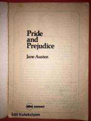 Pride and Prejudice - Jane Austen - ABC Yayınevi (Gurur ve Önyargı) - İngilizce Kitap - Hafif Yıpranmalar Mevcut