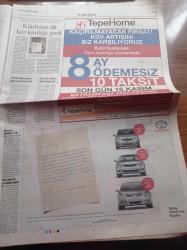 Cumhuriyet Gazetesi - 29 Ekim 2009 - Kulüp Rakı reklamı tam sayfa,mey içki-Neyi Kutluyoruz - Yaşasın Cumhuriyet -- Recep Tayyip Erdoğan Esas Olan Birliktir - İlker Başbuğ TSK Çelikten Bir Duvar - Kürdistan Adı İlk Defa Kimlikte - Turgut Özakman Anlatılıyor Eşi Benzeri Olmayan Mucize - Gazi Mustafa Kemal Atatürk - Devlet Bahçeli İrtica İle Eylem Planı İçin Gereken Yapılsın Dedi - Sağlıkçıda Domuz Gribi - Borsa Düştü Dolar Yükseldi - Deniz Baykal - Albay İmzalı Belge İhbarı