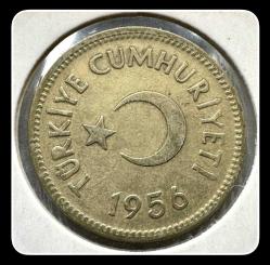 1956 25 Kuruş (T.C Düz) TCM1956 ÇÇT+