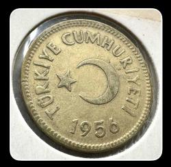 1956 25 Kuruş (T.C Düz) TCM1956 ÇÇT+