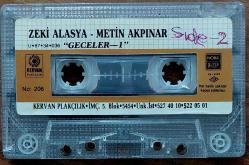 ZEKİ ALASYA & METİN AKPINAR - GECELER 1, 1987 (KASET)