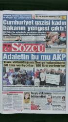 Sözcü Gazete 3 Kasım 2012 Cumhuriyet Gazisi Kadın Bakanın Yengesi Çıktı ! ,Ahmet Davutoğlu,Deniz Baykal,Recep Tayyip Erdoğan,Turgut Özal,Rihanna,Selçuk İnan,Umut Bulut,Gökhan Gönül,Mehmet Topal,Aziz Yıldırım,Mert Nobre,Semih Şentürk,Burak Yılmaz,Fatih Terim,Aleksandr Kerzhakov,Samet Aybaba,Manuel Fernandes,Deniz Baykal,Acun Ilıcalı,Engin Günaydın,Kenan Doğulu,Beren Saat,Derya Tuna
