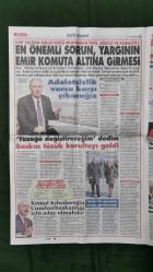 Sözcü Gazetesi 20 Şubat 2018 Muharrem İnce,Hulusi Akar,Mathieu Valbuena,Mehmet Topal,Josef De Souza,Fernandao,Aatif Chahechouhe,Şenol Güneş,Caner Erkin,Ricardo Quaresma,Ahmet Nur Çebi,Mircea Lucescu,Franck Ribery,Anderson Talisca,Adriano,Vagner Love,Fernando Muslera,Bafetimbi Gomis,Selçuk İnan,Roger Federer