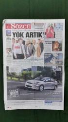 Sözcü Gazetesi 25 Mayıs 2011 Turgay Ciner,Selçuk İnan,Fatih Terim,Egemen Korkmaz,Gökhan Gönül,Alex De Souza,Aykut Kocaman,Emre Belezoğlu,Manuel Fernandes,Şebnem Bozok,Ece Erken,Başak Sayan,Abdullah Gül,Rauf Denktaş,Taner Yıldız,Recep Tayyip Erdoğan,Bülent Arınç,Kemal Kılıçdaroğlu,Tuğba Özay,Caner Erkin,Semih Şentürk