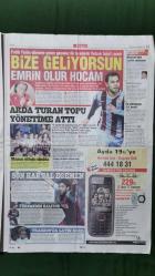 Sözcü Gazetesi 25 Mayıs 2011 Turgay Ciner,Selçuk İnan,Fatih Terim,Egemen Korkmaz,Gökhan Gönül,Alex De Souza,Aykut Kocaman,Emre Belezoğlu,Manuel Fernandes,Şebnem Bozok,Ece Erken,Başak Sayan,Abdullah Gül,Rauf Denktaş,Taner Yıldız,Recep Tayyip Erdoğan,Bülent Arınç,Kemal Kılıçdaroğlu,Tuğba Özay,Caner Erkin,Semih Şentürk