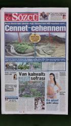Sözcü Gazetesi 2 Haziran 2014 Recep Tayyip Erdoğan,Alina Lucashova,Armindo Bruma,Ünal Aysal,Salih Uçan,Demba Ba,Diego Ribas,Caner Erkin,Yıldırım Demirören,Hande Yener,Demet Akalın,Engin Asyalı,Muharrem İnce,Sezgin Tanrıkulu,Ekrem İmamoğlu,Enes Ünal,Altan Erkekli,Atiye