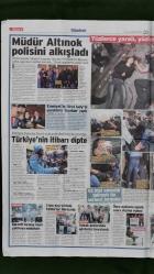 Sözcü Gazetesi 2 Haziran 2014 Recep Tayyip Erdoğan,Alina Lucashova,Armindo Bruma,Ünal Aysal,Salih Uçan,Demba Ba,Diego Ribas,Caner Erkin,Yıldırım Demirören,Hande Yener,Demet Akalın,Engin Asyalı,Muharrem İnce,Sezgin Tanrıkulu,Ekrem İmamoğlu,Enes Ünal,Altan Erkekli,Atiye