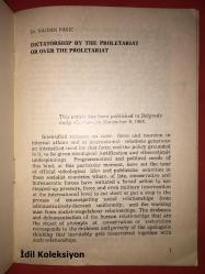Socialist Thought and Practice - Najdan Pasic - Diktatorship by the Proletariat or over the Proletariat - Small Library - İngilizce Kitap (Sosyalist Düşünce ve Uygulama - Najdan Pasic - Proletaryanın veya Proletarya Üzerindeki Diktatörlük)