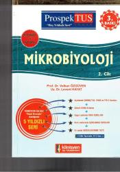 PROSPEKTUS KONU + SORU MİKROBİYOLOJİ 2 CİLT TAKIM - 2 CİLTTE TOPLAM 3613 SORU ( 3. BASKI )