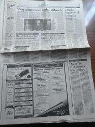 Cumhuriyet Gazetesi - 31 Mart 1999 - Yeşilçam'ın Tuvaletçi Kadını Suzan Akay Yaşamını Yitirdi - Sırp Güçlerinin Uyguladığı Baskı Yüzünden Binlerce Kosovalı Yollara Düştü - NATO'dan Miloseviç'e Ret -  21 Yıl Sonra Kayseri'de Bülent Ecevit İktidarını İlan Etti - Rusya Ankara Büyükelçisi Lebedev ABD Yanlış Yapıyor - Mesut Yılmaz - Deniz - Fenerbahçe'de Rüştü Reçber Sıkıntısı