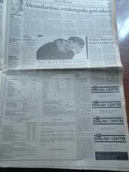 Cumhuriyet Gazetesi - 29 Mayıs 1992 - Fenerbahçe Dedikodu Sever  - Türkiye İle Nahcıvan'ı Bağlayan Hasret Köprüsü Ümit Köprüsü Oldu - Süleyman Demirel - Haydar Aliyev - 250 Ve 500 Binlik Yolda - 1 Lira=20 Gazete - Lotarya Furyası