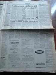 Cumhuriyet Gazetesi - 1 Haziran 1992 - Memur Maaşı Eridi - Yolsuzlukla Alakalı Trilyonluk Dosyalar Var - Başbakan Süleyman Demirel'e Arnavutluk'ta Hoşgeldin Baba Pankartı - Çocuk Esirgeme Kurumu'nun 3 Yıllık Hesapları İnceleniyor - Avşa Adası Açıklarında Yanan Feribotun Yolcularına Tazminat