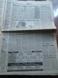 Cumhuriyet Gazetesi - 30 Haziran 1992 - Anadolu Liseleri Sınav Sonuçları - Uluslararası İstanbul Festivali - Devlet Güvenlik Mahkemesinde İsmail Beşikçi Günü - Pamukkale'ye İlk Kazma Erdal İnönü'den - Cezayir Devlet Başkanı Budiaf Üniformalı Bir Kişi Tarafından Vurularak Öldürüldü - Partilerde Köşk Tartışması - Kürt Sorunu Sıkıntı Yarattı - Karadeniz'de Silah Üretimi