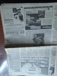 Cumhuriyet Gazetesi - 30 Haziran 1992 - Anadolu Liseleri Sınav Sonuçları - Uluslararası İstanbul Festivali - Devlet Güvenlik Mahkemesinde İsmail Beşikçi Günü - Pamukkale'ye İlk Kazma Erdal İnönü'den - Cezayir Devlet Başkanı Budiaf Üniformalı Bir Kişi Tarafından Vurularak Öldürüldü - Partilerde Köşk Tartışması - Kürt Sorunu Sıkıntı Yarattı - Karadeniz'de Silah Üretimi