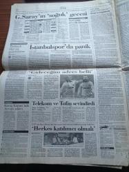 Cumhuriyet Gazetesi - 21  Ekim 1998 - Başbakan Mesut Yılmaz Ülkedeki Karanlık İlişkileri Açıklamaya Devam Etti - Siyasilerle Çeteler İç İçe - SEKA İçin Büyük Yürüyüş - Mehmet Ağar İçin Yeni Fezleke Hazırlandı - Nesim Malki Sanıkları Cezaevinde - Emniyetin İsteği Telefon Dinleme Yetkisi Genişlesin - Başbakan Mesut Yılmaz Abdullah Öcalan Moskova'da - POAŞ'ın Satışında Kamu Yararı Yok