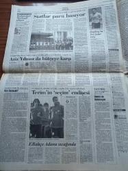 Cumhuriyet Gazetesi - 21 Ağustos 1998 - Seks Skandalıyla Sıkışan ABD Başkanı Bill Clinton Afganistan İle Sudan'ı Bombalattı - Mit'teki Köstebekler Dağıldı - Mafyada Rekabet - Fazilet Partisi Genel Başkanı Recai Kutan Türban Eylemi Sürecek: Refah Partisi Hesabında 1 Trilyon Açık - İzmir'de Nadir Nadi Buluşması - Ekmek Poşete Girmedi