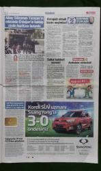 Sözcü Gazete 26 Eylül 2016 Hepiniz Oradaydınız Fetullah Gülen,Bayram Özçelik,Afif Demirkıran,Alaaddin Kaya,Safiye Seymenoğlu,Adem Tatlı,Mahmut Bayram,Sinan Çetin,Emmanuel Emenike,Moussa Sow,Dick Advocaat,Mehmet Topal,Jorquera,Aziz Behich,Bruma,Aurelion Chedjou,Marsel İlhan,Tansel Çölaşan,Akkök Reklamı