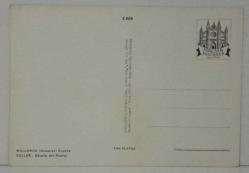 ŞEHİR KARTPOSTALI-MOLLARCA'DAN BİR TRAMVAY GÖRÜNTÜSÜ,ARKASINA YAZILMAMIŞ, RENKLİ, 12 X 16 CM EBADINDA - 1950'LER, 1960'LAR, 1970'LER, 1980'LER