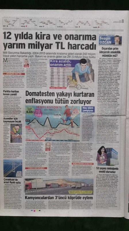 Sözcü Gazete Eylül 2016 Davutoğlu Ve Gül'ün Yargılanması Lazım