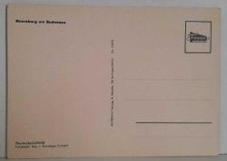 ŞEHİR KARTPOSTALI-ALMANYA/MEERSBURG YUKARIDAN ŞEHİR GÖRÜNTÜSÜ,ARKASINA YAZILMAMIŞ, RENKLİ, 12 X 16 CM EBADINDA - 1950'LER, 1960'LAR, 1970'LER, 1980'LER