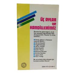 ÜÇ AYLAR VE KANDİLLERİMİZ -cep boy-