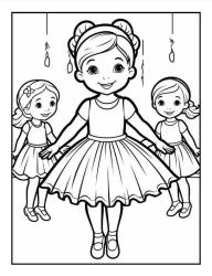 Balerin Prenses Boyama Kitap Seti (4 Kitap)