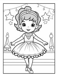 Balerin Prenses Boyama Kitap Seti (4 Kitap)