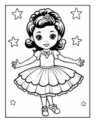 Balerin Prenses Boyama Kitap Seti (4 Kitap)