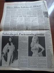 Cumhuriyet Gazetesi - 20 Ekim 1991- Beşiktaş'ı Şifo Mehmet Kurtardı - PKK'nın Kaçırdığı 8 Erimiz Serbest - Muzaffer Aksoy Bilim Hür Ortamda Gelişir - Alman Hükümeti Troya'nın Peşinde - Demokrasi İçin Sandığa - 30 Milyon Seçmen Oy Kullanıyor - Gönül Yazar Taşbebek Olarak Anılmak İstemiyorum