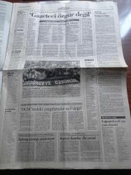 Cumhuriyet Gazetesi - 26 Temmuz 1997 - Bayern Münih'li Mehmet School Ben Türk Değilim Babam Türk - Popçu Tarkan -  Cihan Ünal - Eğitime Dinci Baskısı - 8 Yıl Kesintisiz Eğitimi Politikacılar Çarpıtıyor - Ermenistan Lideri Ter Petrosyan İki Halk Dostluk İstiyor - Mesut Yılmaz 8 Yıldan Taviz Yok - 28 Şubat'ın Takipçisiyiz - Çağdaş Yaşamı Destekleme Derneği - Polisler Güvence İstiyor