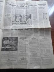 Cumhuriyet Gazetesi - 26 Temmuz 1997 - Bayern Münih'li Mehmet School Ben Türk Değilim Babam Türk - Popçu Tarkan -  Cihan Ünal - Eğitime Dinci Baskısı - 8 Yıl Kesintisiz Eğitimi Politikacılar Çarpıtıyor - Ermenistan Lideri Ter Petrosyan İki Halk Dostluk İstiyor - Mesut Yılmaz 8 Yıldan Taviz Yok - 28 Şubat'ın Takipçisiyiz - Çağdaş Yaşamı Destekleme Derneği - Polisler Güvence İstiyor