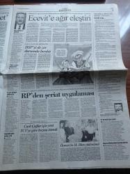 Cumhuriyet Gazetesi - 23 Eylül 2005 - Kağıthane Güzeltepe'de Yıkımlara Karşı Barikatlı Eylem - Bankacılık Yasası Köşk'ten Döndü - Eski Komünist Ülkelerden Başbakan Recep Tayyip Erdoğan'a Tekzip - Küresel Ateş El Kaide - Yargıtay Başsavcısı Belli Odaklar Laik Rejime Karşı Mevzi Kazanma Stratejisini Saklıyor - Maskeli İrtica