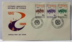 EFM.6093 1972 EUROPA CEPT  FDC KIBRIS