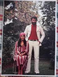 TÜRKAN ŞORAY'IN BÜYÜK BOY TIPKI BASIM FOTOĞRAFI - 29 x 21 cm EBADINDA - BULUT ARAS İLE