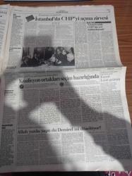 Cumhuriyet Gazetesi - 28 Nisan 1992 - Televizyonların Milli Maç Yarışı - Köprü Altı Heavy Metal - Perpa Sorununu Bakanlık Çözdü - Almanya'da Büyük Şok Genscher İstifa Etti - Cumhurbaşkanı Turgut Özal Kürtçe TV'yi Savundu - Rauf Denktaş'tan Süleyman Demirel'e Sitem - İşsizlik Sigortası Tartışılıyor - Adalet Bakanı Seyfi Oktay - 1 Mayıs'a Yetersiz İzin