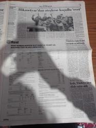 Cumhuriyet Gazetesi - 28 Nisan 1992 - Televizyonların Milli Maç Yarışı - Köprü Altı Heavy Metal - Perpa Sorununu Bakanlık Çözdü - Almanya'da Büyük Şok Genscher İstifa Etti - Cumhurbaşkanı Turgut Özal Kürtçe TV'yi Savundu - Rauf Denktaş'tan Süleyman Demirel'e Sitem - İşsizlik Sigortası Tartışılıyor - Adalet Bakanı Seyfi Oktay - 1 Mayıs'a Yetersiz İzin