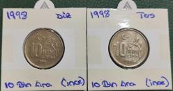 10 BİN LİRA 1998 TERS/DÜZ ÇİL+++