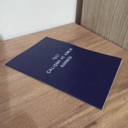 İŞÇİ ÇALIŞMA VE KİMLİK KARNESİ (HİÇ KULLANILMAMIŞ) / İş ve İşçi Bulma Kurumu Müdürlüğü